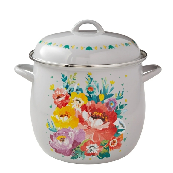 ❤️ New Pioneer Woman Sweet Romance 12 Qt Stock Pot - Picture 9 of 9